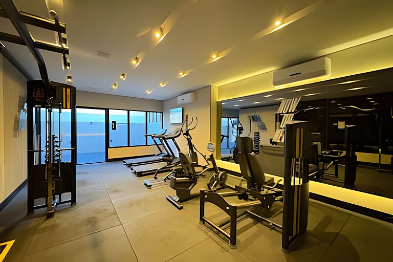 Lindo Studio com Piscina a poucos passos da Praia