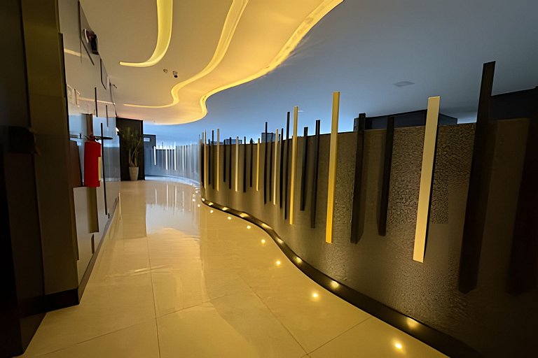 Belissímo Studio com Piscina a 150m da Praia