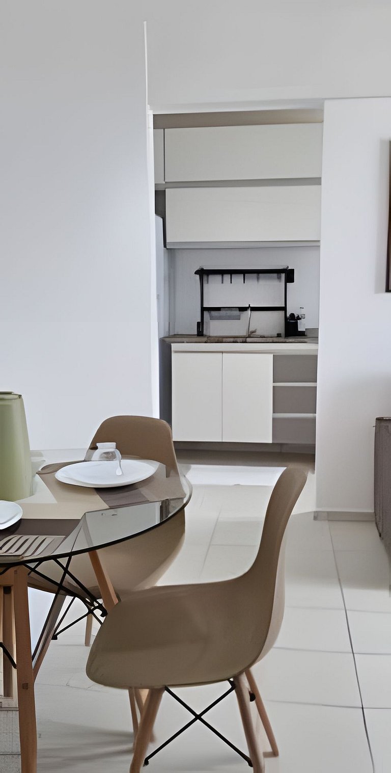 Apartamento Vista para o Mar. (2 quartos)