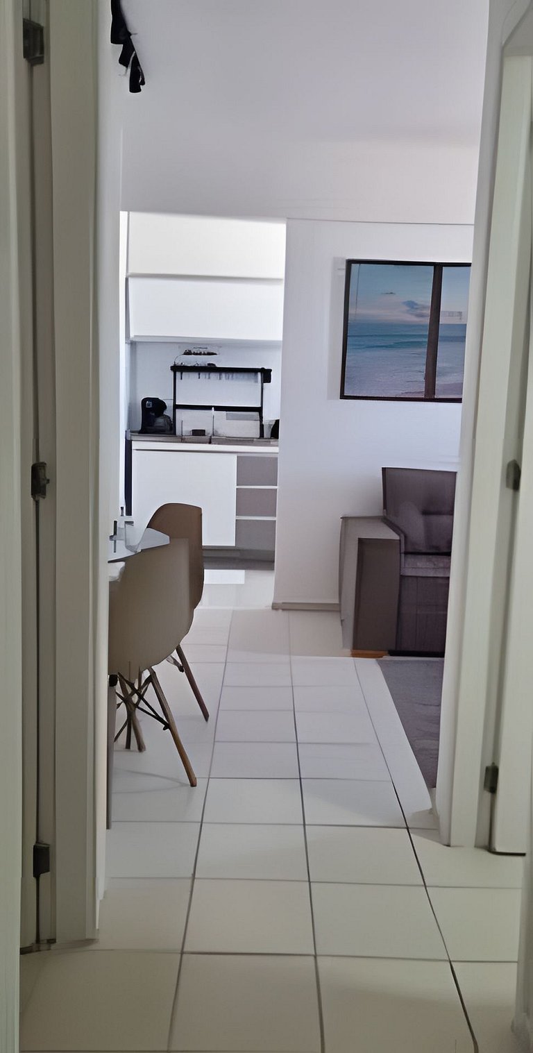 Apartamento Vista para o Mar. (2 quartos)