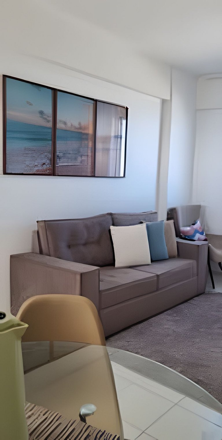 Apartamento Vista para o Mar. (2 quartos)