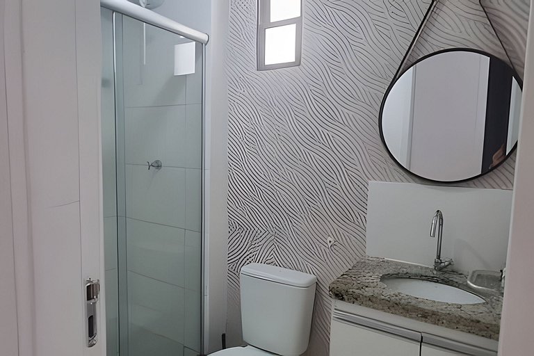 Apartamento Vista para o Mar. (2 quartos)