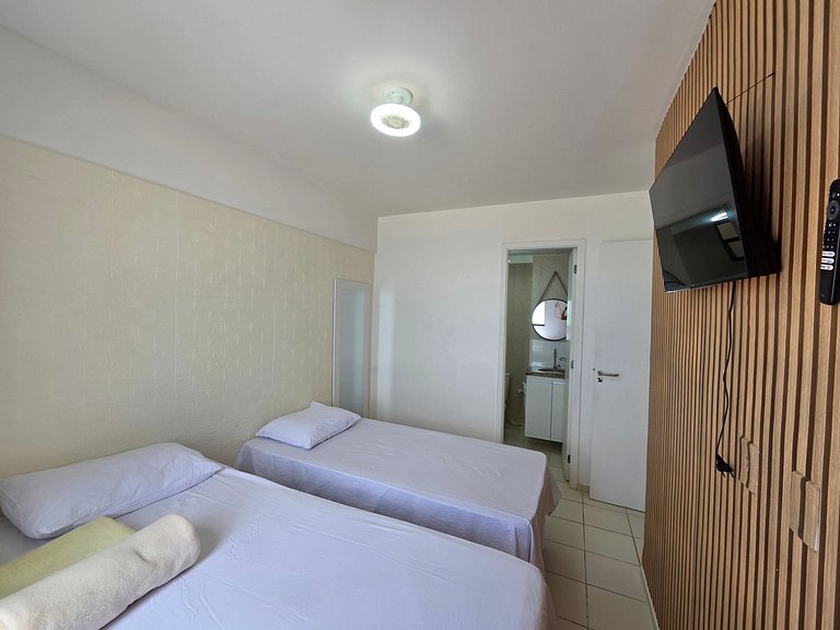 Apartamento Vista para o Mar. (2 quartos)