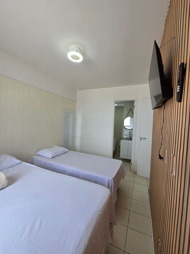 Apartamento Vista para o Mar. (2 quartos)