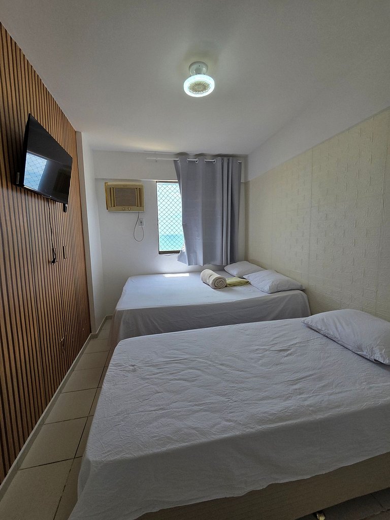 Apartamento Vista para o Mar. (2 quartos)