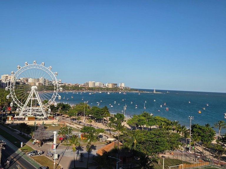 Excelente Apto a Beira mar de Pajuçara