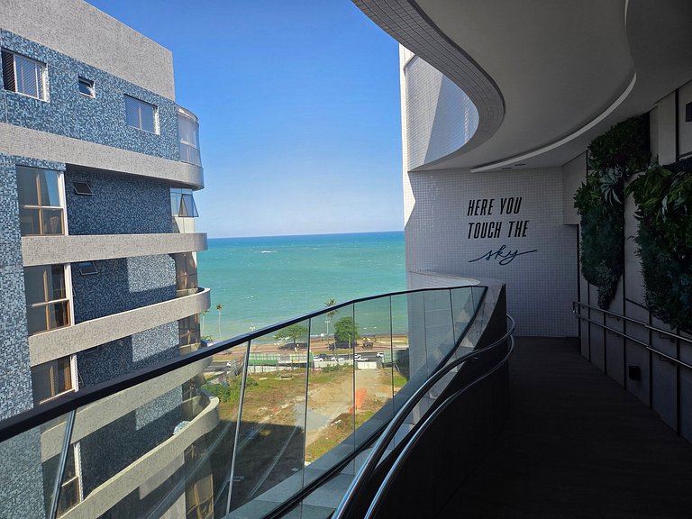 Belissímo Studio com Piscina a 150m da Praia
