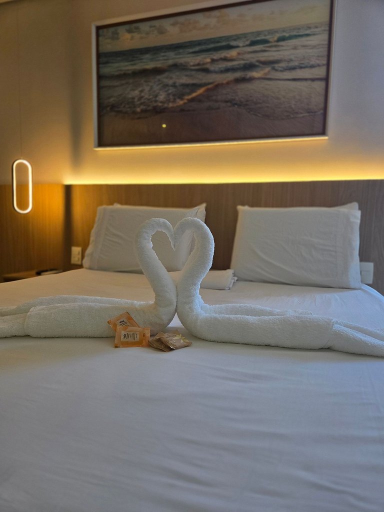 Lindo Studio com Piscina a poucos passos da Praia