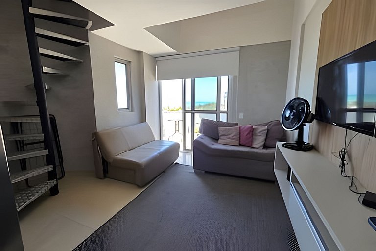 Duplex localizado na orla de Pajuçara.